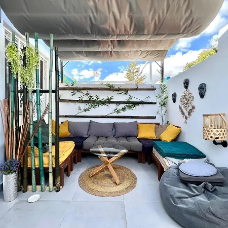 Apartmán Apartamento Con Piscina, Wifi, A 750 M De La Playa En Tenerife Sur